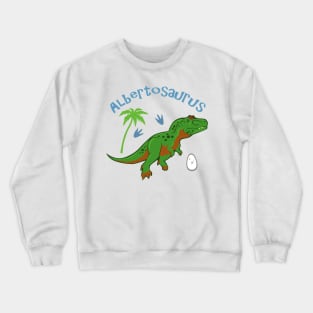 Cute Albertosaurus Crewneck Sweatshirt